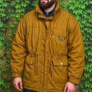 TRIPLE FAT GOOSE Old Gold Down Puffer Coat, L